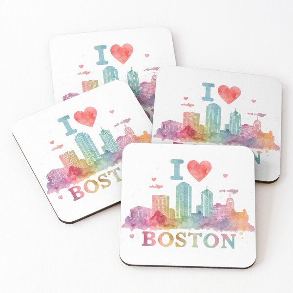 Item preview, I Love Boston  designed and sold by PamLeeDesign.