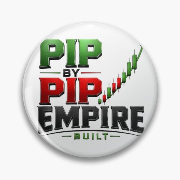 Item preview, Pip by Pip Empire Built | Forex Trading Motivation Typography designed and sold by PipForgeStudio .