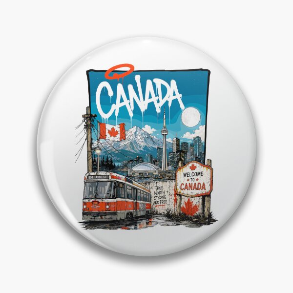 Item preview, Canada Urban Graffiti Design | Street Art Edition designed and sold by EdwinkOne.