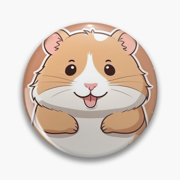 Item preview, Art - Stylized Hamster, Japanese Kawaii Aesthetic designed and sold by AnimeShin.