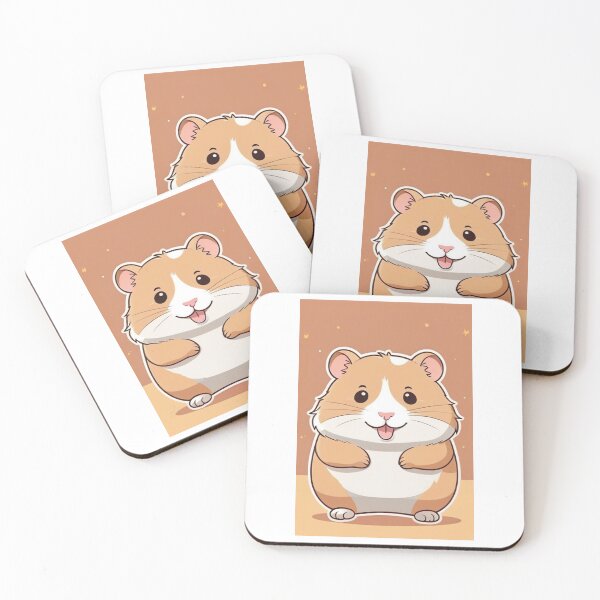 Item preview, Art - Stylized Hamster, Japanese Kawaii Aesthetic designed and sold by AnimeShin.