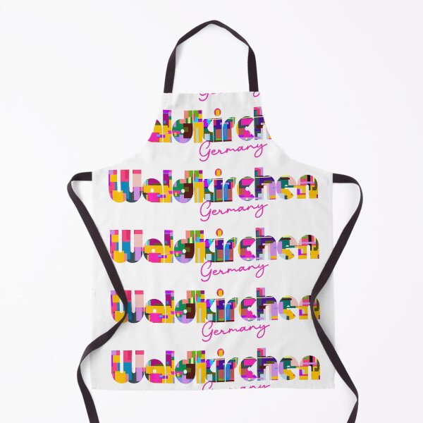 Item preview, Waldkirchen, Germany, Vibrant Abstract City Typography Art designed and sold by Wanderful-roads.
