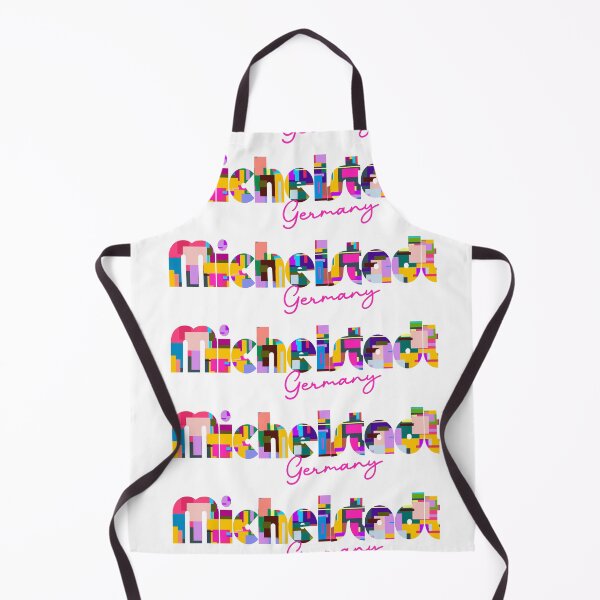 Item preview, Michelstadt, Germany, Vibrant Abstract City Typography Art designed and sold by Wanderful-roads.