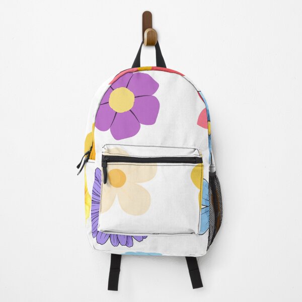 Item preview, Cute Retro Flower Stickers Pack - Colorful Daisy Floral Pattern designed and sold by KrystekShop.