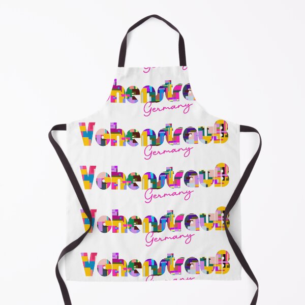 Item preview, Vohenstrauß, Germany, Vibrant Abstract City Typography Art designed and sold by Wanderful-roads.