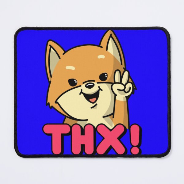 Item preview, Cute Shiba Inu Thx Peace Sign designed and sold by GenZFashion000.