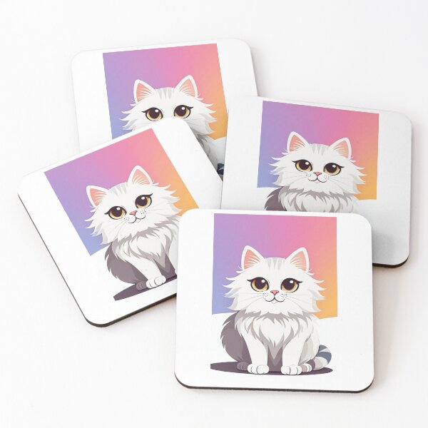 Item preview, Art - Stylized Kawaii Cat, Aesthetic of Mobile Video Games designed and sold by AnimeShin.