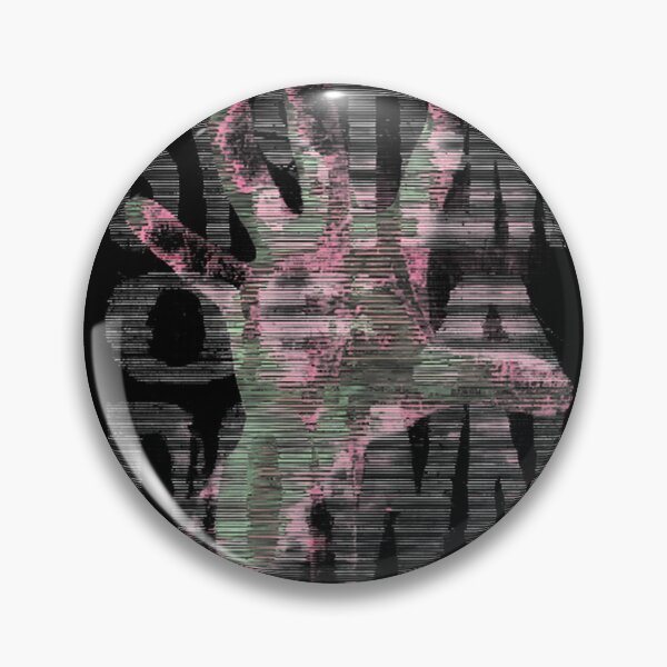 Item preview, Glitchy Handprint Rock Vibe designed and sold by ArtAndCreatshop.