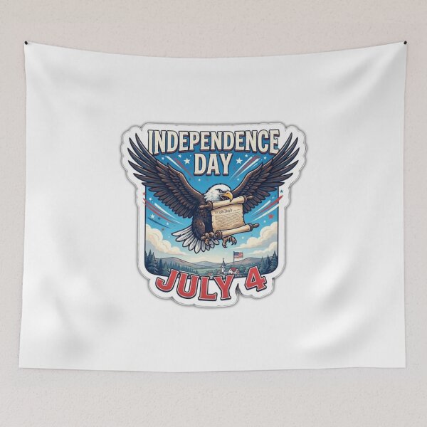 Item preview, Independence Day Eagle Patriotic July 4th designed and sold by sabarinath3421.