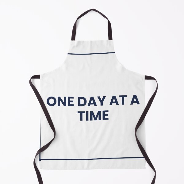 Item preview, "ONE DAY AT A TIME" Minimalist Quote T-Shirt designed and sold by QuirkThreadsCo.