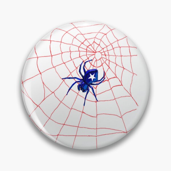 Item preview, Patriotic spider weaves a web of glory designed and sold by SmoothArt5.