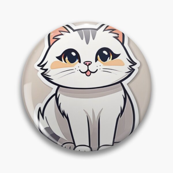 Item preview, Art - Stylized Kawaii Cat, Manga Aesthetics and Stationery designed and sold by AnimeShin.