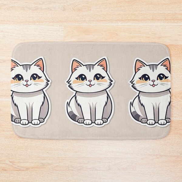 Item preview, Art - Stylized Kawaii Cat, Manga Aesthetics and Stationery designed and sold by AnimeShin.