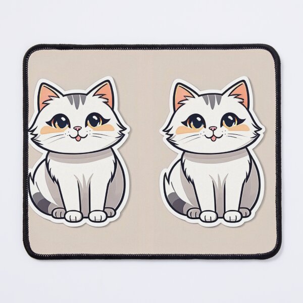 Item preview, Art - Stylized Kawaii Cat, Manga Aesthetics and Stationery designed and sold by AnimeShin.