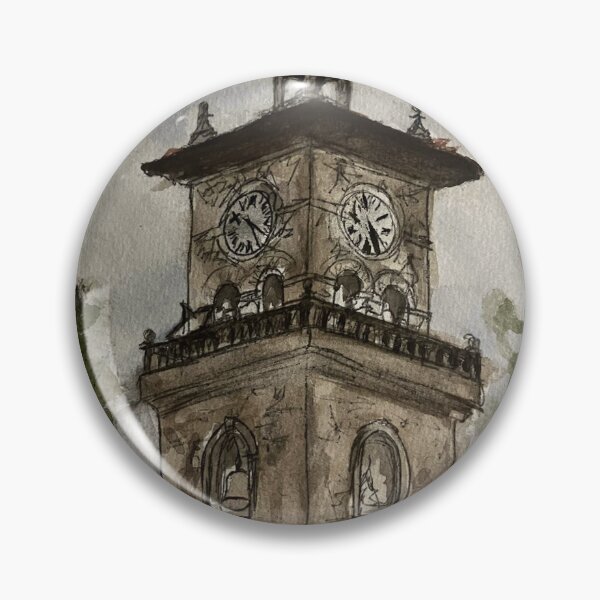 Item preview, Historic Clock Tower Watercolor Sketch designed and sold by StuartMooreArt.