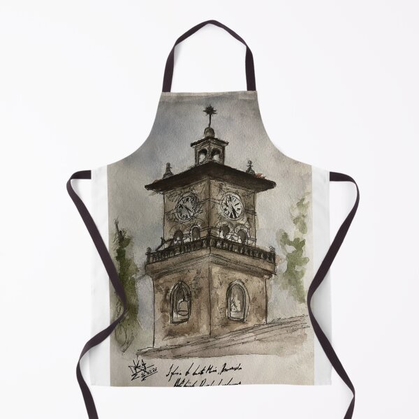 Item preview, Historic Clock Tower Watercolor Sketch designed and sold by StuartMooreArt.