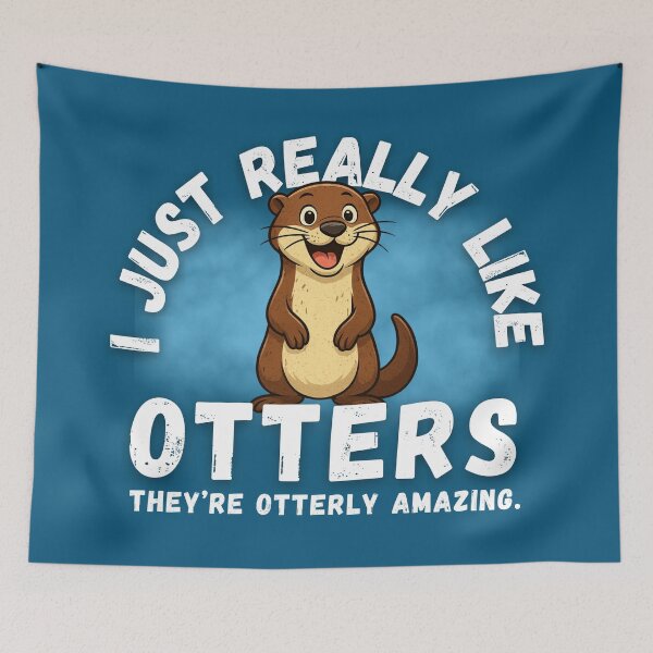 Item preview, I Really Like Otters They’re Otterly Amazing Funny designed and sold by Shean Fritts.