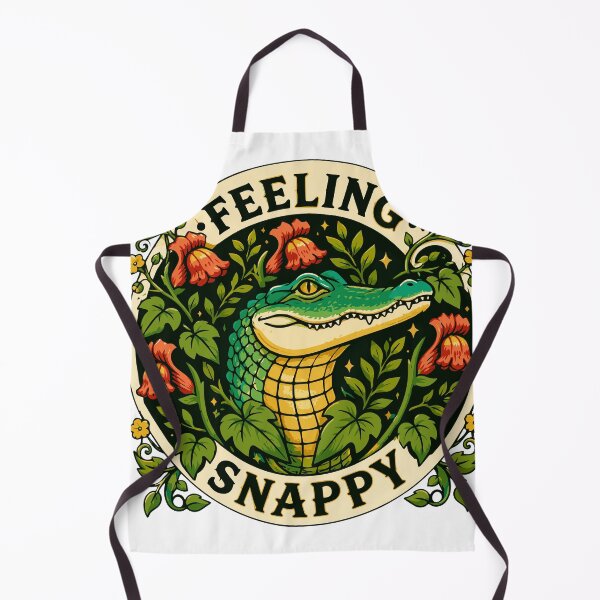 Item preview, Feeling Snappy | Vintage Alligator Botanical Vector Illustration designed and sold by Huddy-clothes.