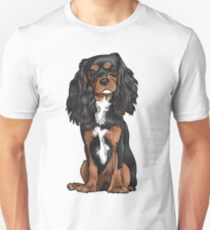 Cavalier King Charles Spaniel - Black and Tan Unisex T-Shirt