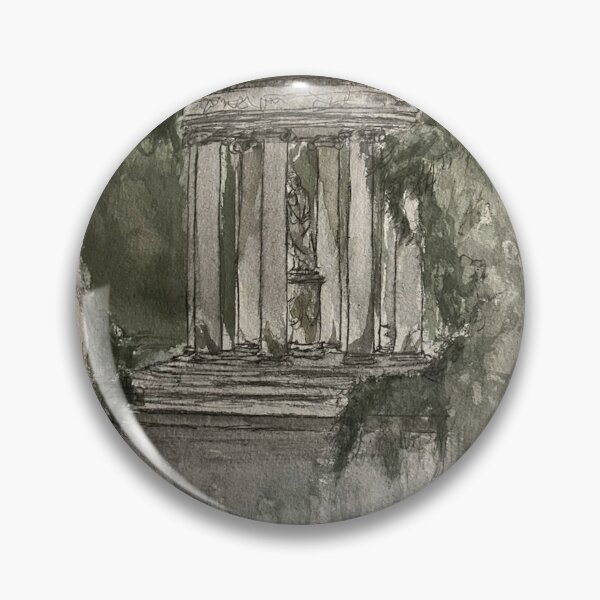 Item preview, Classical Rotunda Pavilion Watercolor Sketch designed and sold by StuartMooreArt.