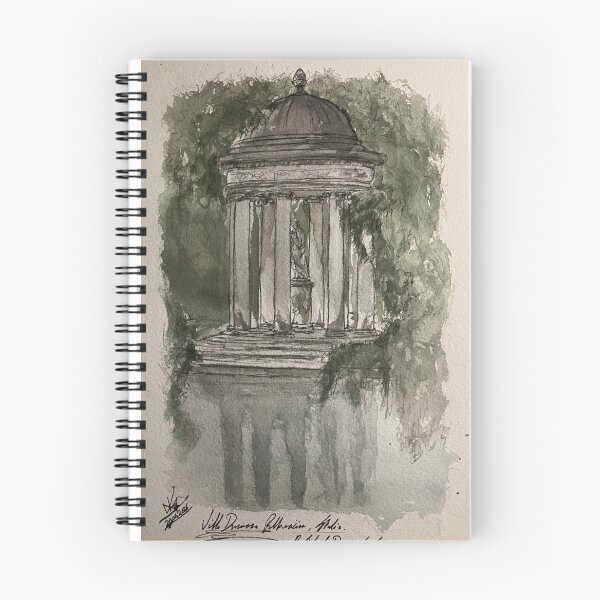 Item preview, Classical Rotunda Pavilion Watercolor Sketch designed and sold by StuartMooreArt.