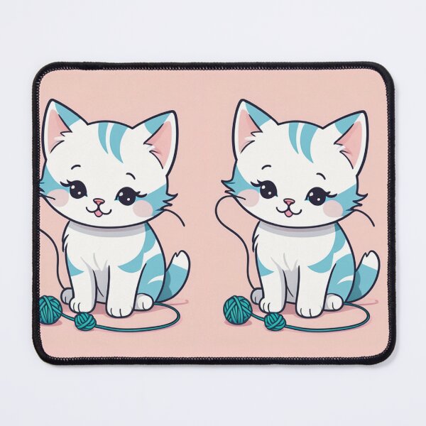 Item preview, Art - Stylized Kitten, Childlike and Kawaii Illustration designed and sold by AnimeShin.