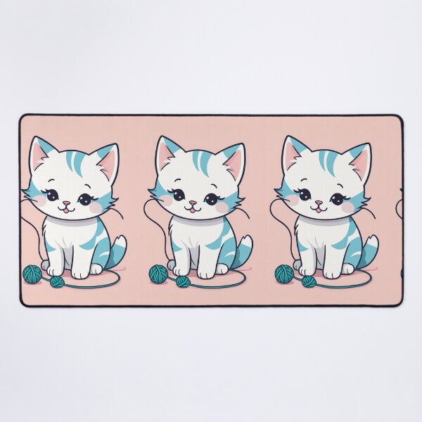 Item preview, Art - Stylized Kitten, Childlike and Kawaii Illustration designed and sold by AnimeShin.