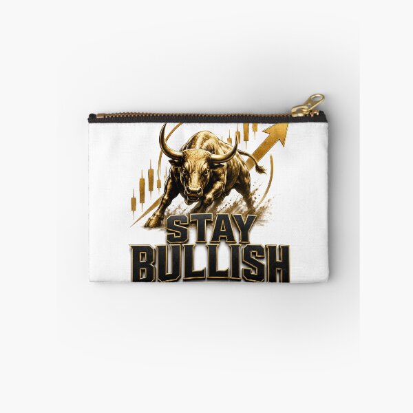 Item preview, Stay Bullish | Bull Market Forex Trading Motivation Typography designed and sold by PipForgeStudio .