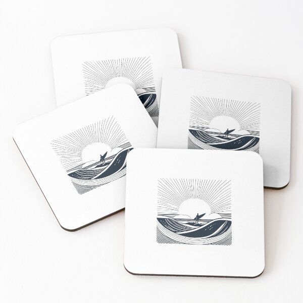 Item preview, Surfer Silhouette designed and sold by DigitalCaffeine.