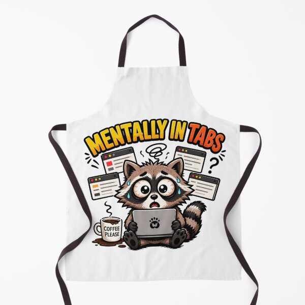 Item preview, Burnt Out Raccoon Funny Coffee Gift designed and sold by Gentlestate.