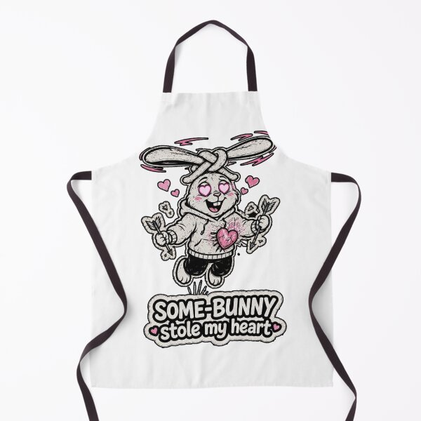 Item preview, Some-Bunny Stole My Heart Cute Love Rabbit Sticker designed and sold by bunnymode.