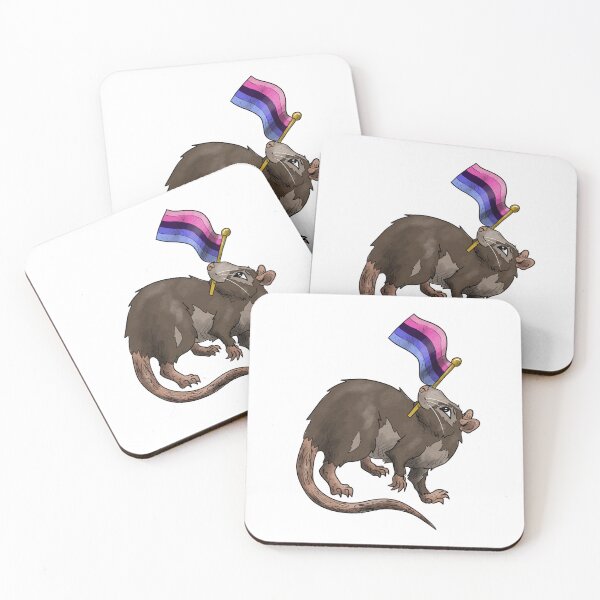 Item preview, Omnisexual Pride rat designed and sold by RootSpellStudio.