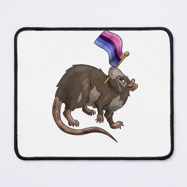 Item preview, Omnisexual Pride rat designed and sold by RootSpellStudio.