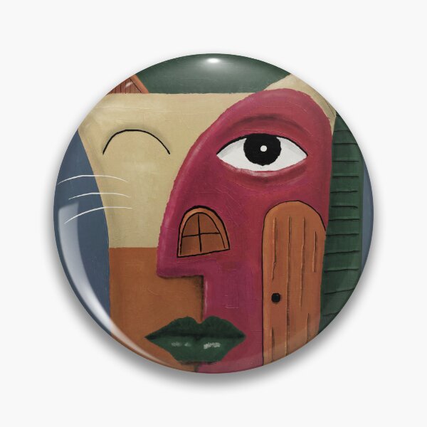 Item preview, The Soul of a Cozy Home - Cubist Portrait designed and sold by aekritdeach.