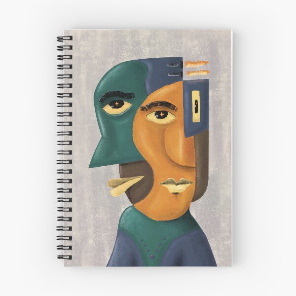 Item preview, Vintage Pop Cubism Face Abstract designed and sold by aekritdeach.