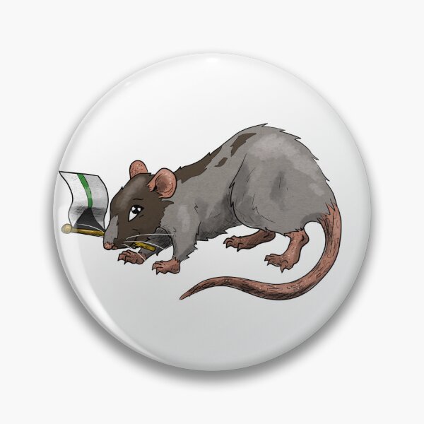 Item preview, Demiromantic Pride rat designed and sold by RootSpellStudio.