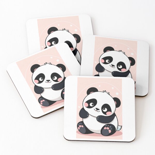 Item preview, Illustration - Adorable Panda, Representation of Kawaii Aesthetics designed and sold by AnimeShin.