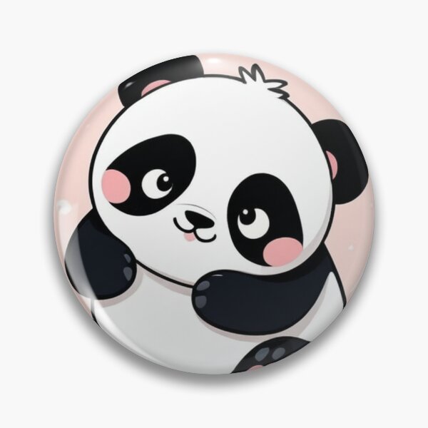 Item preview, Illustration - Adorable Panda, Representation of Kawaii Aesthetics designed and sold by AnimeShin.