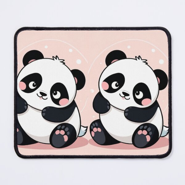 Item preview, Illustration - Adorable Panda, Representation of Kawaii Aesthetics designed and sold by AnimeShin.