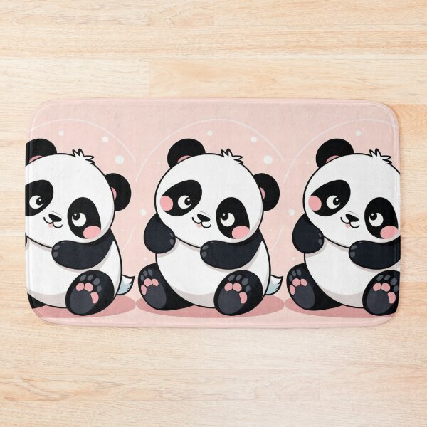 Item preview, Illustration - Adorable Panda, Representation of Kawaii Aesthetics designed and sold by AnimeShin.
