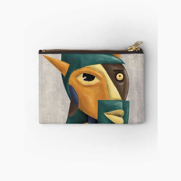 Item preview, Cubist Devil Portrait | Abstract Geometric Figure Art designed and sold by aekritdeach.