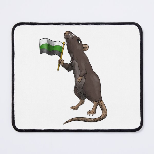 Item preview, Neutrois Pride rat designed and sold by RootSpellStudio.