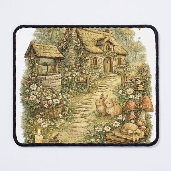 Item preview, Vintage Cottagecore Cottage designed and sold by Saeed Ahmad.