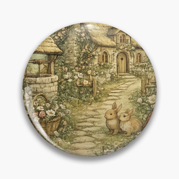 Item preview, Vintage Cottagecore Cottage designed and sold by Saeed  Ahmad.
