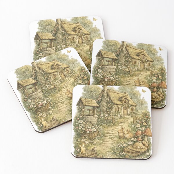 Item preview, Vintage Cottagecore Cottage designed and sold by Saeed  Ahmad.