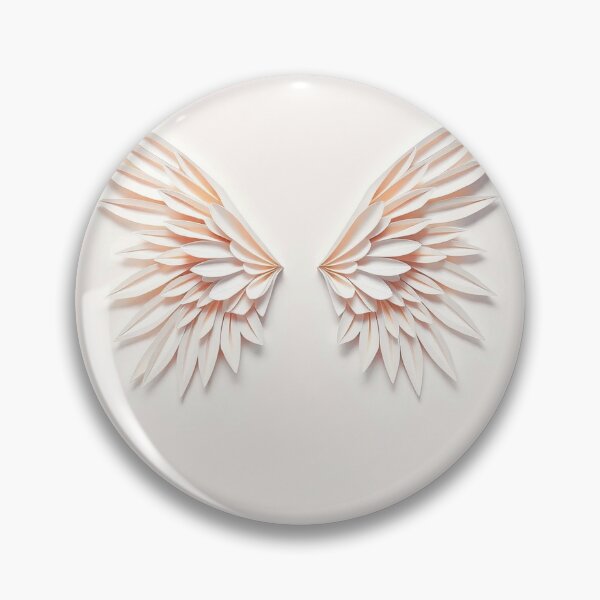 Item preview, A Pair Of Wings Made From Delicate Hand-Cut Paper  designed and sold by QuirkThreadsCo.