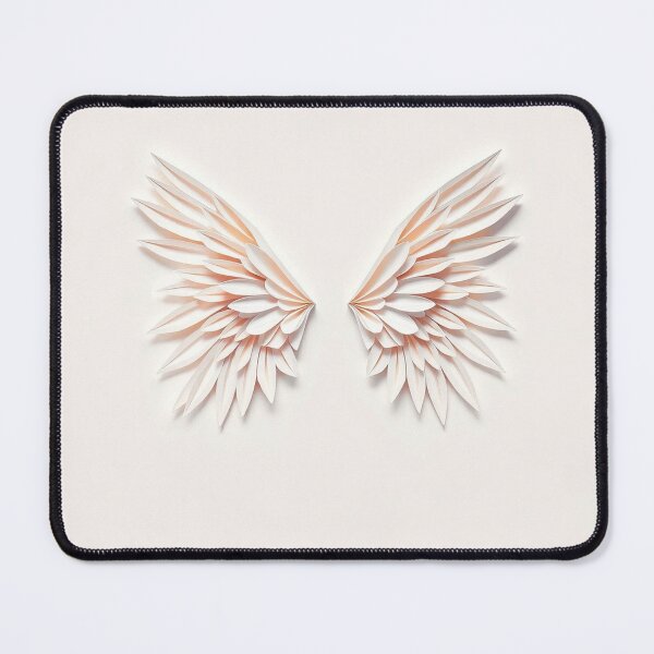 Item preview, A Pair Of Wings Made From Delicate Hand-Cut Paper  designed and sold by QuirkThreadsCo.
