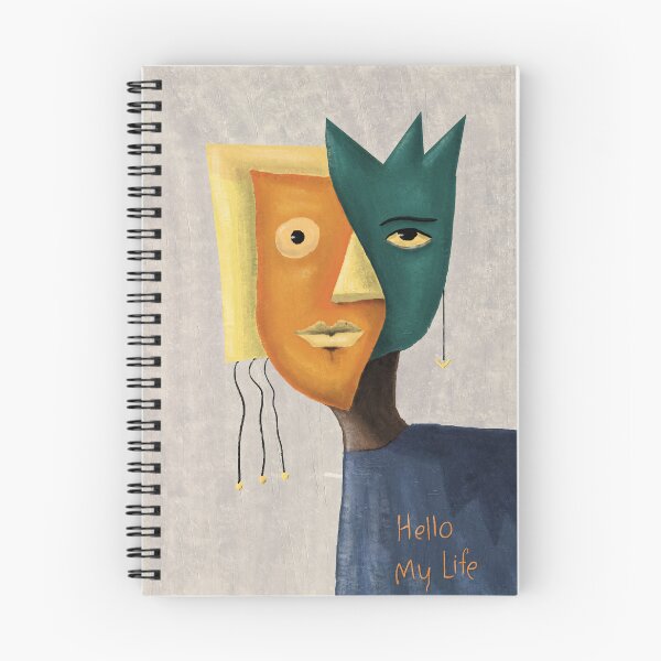 Item preview, Hello My Life - Vintage Cubism Abstract Portrait designed and sold by aekritdeach.