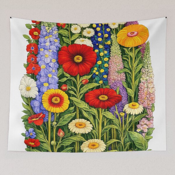 Item preview, Gustav Klimt Flower Garden designed and sold by fultzkristen.