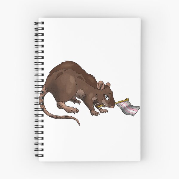 Item preview, Demigirl Pride rat designed and sold by RootSpellStudio.